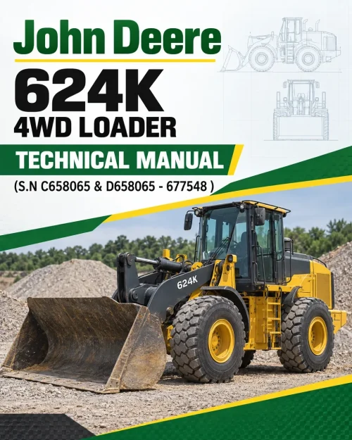 John Deere 624K 4WD Loader Technical Manual (S.N C658065 & D658065 - 677548 ) John Deere 624K 4WD Loader Technical Manual (S.N C658065 & D658065 - 677548 )