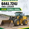 John Deere 644J, 724J 4WD Loader Repair Technical Manual (S.N before - 611231)