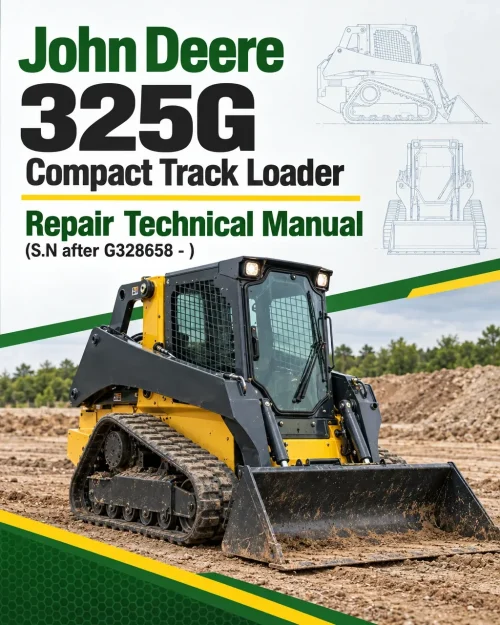 John Deere 325G Compact Track Loader Repair Technical Manual (S.N after G328658 - ) John Deere 325G Compact Track Loader Repair Technical Manual (S.N after G328658 - )