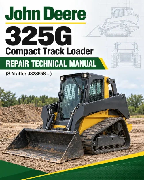 John Deere 325G Compact Track Loader Repair Technical Manual (S.N after J328658 - ) John Deere 325G Compact Track Loader Repair Technical Manual (S.N after J328658 - )
