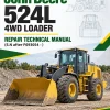 John Deere 524L 4WD Loader Repair Technical Manual (S.N after F693054 - )