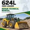 John Deere 624L 4WD Loader Repair Technical Manual (S.N after F693054 - )