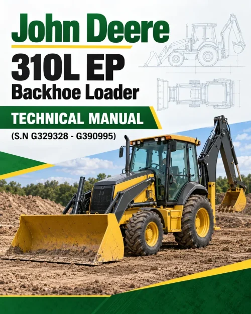 John Deere 310L EP Backhoe Loader Technical Manual (S.N G329328 - G390995)