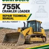 John Deere 755K Crawler Loader Repair Technical Manual (S.N after F339207 - )