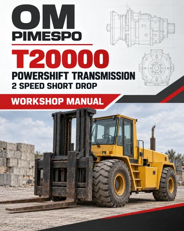 OM Pimespo T20000 Powershift Transmission 2 Speed Short Drop Workshop Manual OM Pimespo T20000 Powershift Transmission 2 Speed Short Drop Workshop Manual