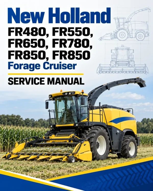 New Holland FR480, FR550, FR650, FR780, FR850, FR850 Forage Cruiser Service Manual New Holland FR480, FR550, FR650, FR780, FR850, FR850 Forage Cruiser Service Manual