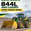 John Deere 844L 4WD Loader Repair Technical Manual (S.N D697293 - )