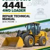 John Deere 444L 4WD Loader Repair Technical Manual (S.N L705208 - )