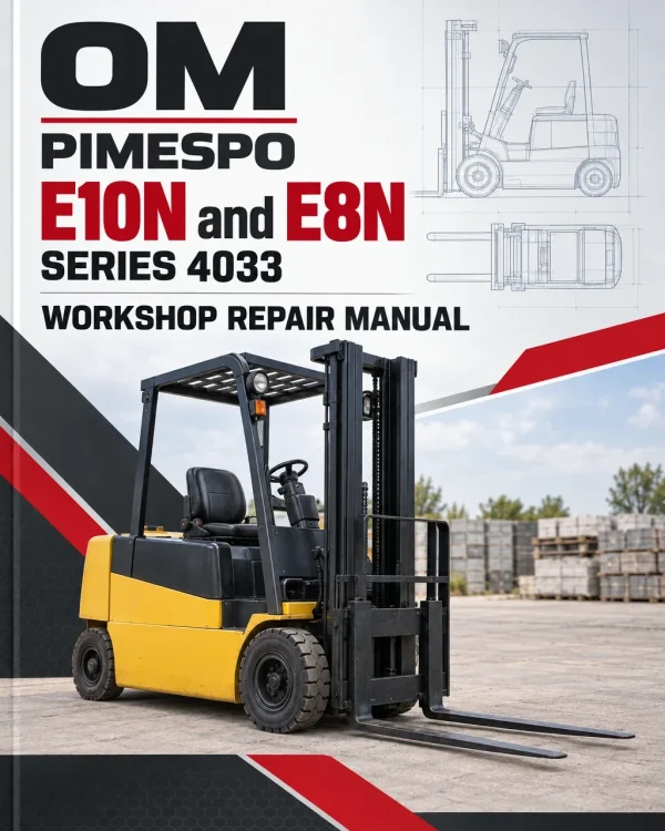 OM Pimespo E10N and E8N Series 4033 Workshop Repair Manual OM Pimespo E10N and E8N Series 4033 Workshop Repair Manual
