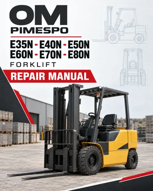 OM Pimespo E35N-E40N-E50N-E60N-E70N-E80N Forklift Repair Manual OM Pimespo E35N-E40N-E50N-E60N-E70N-E80N Forklift Repair Manual