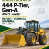 John Deere 444 P-Tier, Gen-A 4WD Loader Repair Technical Manual (S.N L_10283 - )