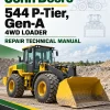 John Deere 544 P-Tier, Gen-A 4WD Loader Repair Technical Manual (S.N L_10283 - )