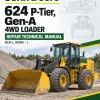 John Deere 624 P-Tier, Gen-A 4WD Loader Repair Technical Manual (S.N L_10283 - )