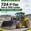 John Deere 724 P-Tier, Gen-A 4WD Loader Repair Technical Manual (S.N L_10283 - )