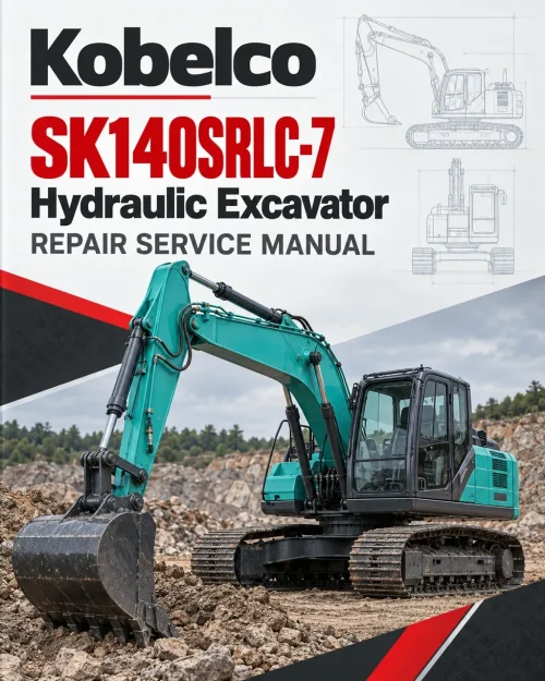 Kobelco SK140SRLC-7 Hydraulic Excavator Repair Service Manual Kobelco SK140SRLC-7 Hydraulic Excavator Repair Service Manual