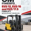 OM Pimespo EU3/12, EU3/15 and EU3/17.5 Forklift Workshop Manual