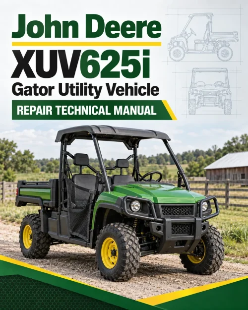 John Deere XUV625i Gator Utility Vehicle Repair Technical Manual