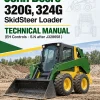 John Deere 320G, 324G SkidSteer Loader Technical Manual (EH Controls - S.N after J328658 )