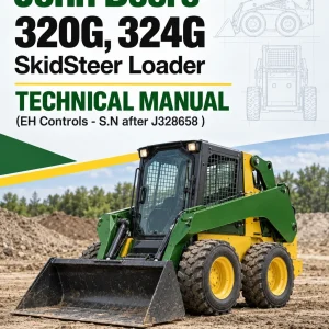 John Deere 320G, 324G SkidSteer Loader Technical Manual (EH Controls - S.N after J328658 )