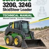 John Deere 320G, 324G SkidSteer Loader Technical Manual (Manual Controls - S.N after G328658 )