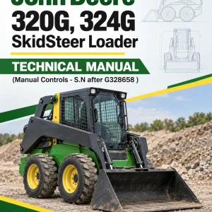 John Deere 320G, 324G SkidSteer Loader Technical Manual (Manual Controls - S.N after G328658 )