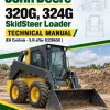 John Deere 320G, 324G SkidSteer Loader Technical Manual (EH Controls - S.N after G328658 )