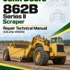 John Deere 862B Series II Scraper Repair Technical Manual (S.N after 818323)