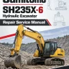 Sumitomo SH235X-6 Hydraulic Excavator Repair Service Manual Sumitomo SH235X-6 Hydraulic Excavator Repair Service Manual