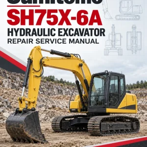 Sumitomo SH75X-6A Hydraulic Excavator Repair Service Manual Sumitomo SH75X-6A Hydraulic Excavator Repair Service Manual