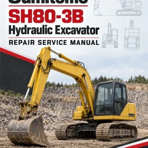 Sumitomo SH80-3B Hydraulic Excavator Repair Service Manual