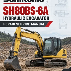 Sumitomo SH80BS-6A Hydraulic Excavator Repair Service Manual Sumitomo SH80BS-6A Hydraulic Excavator Repair Service Manual