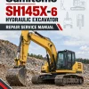Sumitomo SH145X-6 Hydraulic Excavator Repair Service Manual