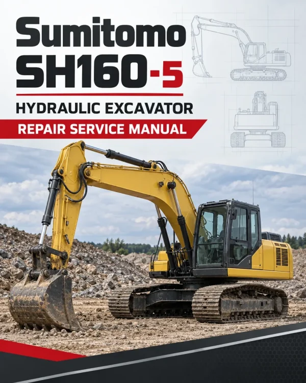 Sumitomo SH160-5 Hydraulic Excavator Repair Service Manual Sumitomo SH160-5 Hydraulic Excavator Repair Service Manual