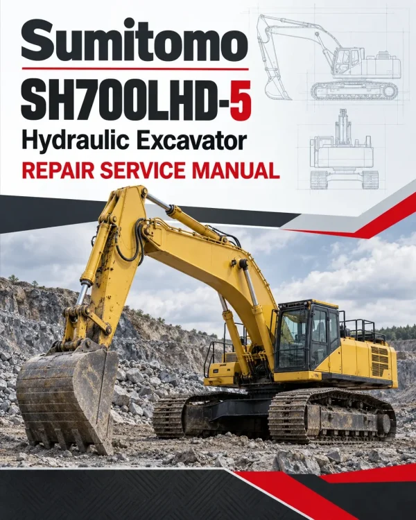 Sumitomo SH700LHD-5 Hydraulic Excavator Repair Service Manual