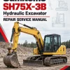 Sumitomo SH75X-3B Hydraulic Excavator Repair Service Manual Sumitomo SH75X-3B Hydraulic Excavator Repair Service Manual