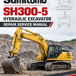 Sumitomo SH300-5 Hydraulic Excavator Repair Service Manual