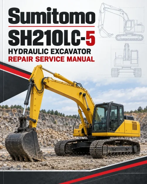 Sumitomo SH210LC-5 Hydraulic Excavator Repair Service Manual