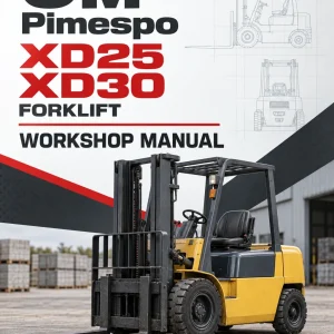 OM Pimespo XD25 and XD30 Forklift Workshop Manual