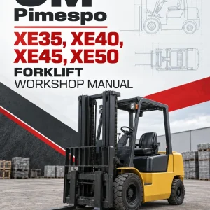 OM Pimespo XE35, XE40, XE45, XE50 Forklift Workshop Manual