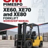 OM Pimespo XE60, XE70 and XE80 Forklift Workshop Manual