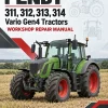 Fendt 311, 312, 313, 314 Vario Gen4 Tractors Workshop Repair Manual Fendt 311, 312, 313, 314 Vario Gen4 Tractors Workshop Repair Manual