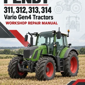 Fendt 311, 312, 313, 314 Vario Gen4 Tractors Workshop Repair Manual Fendt 311, 312, 313, 314 Vario Gen4 Tractors Workshop Repair Manual