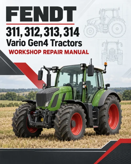Fendt 311, 312, 313, 314 Vario Gen4 Tractors Workshop Repair Manual Fendt 311, 312, 313, 314 Vario Gen4 Tractors Workshop Repair Manual