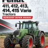 Fendt 411, 412, 413, 414, 415 Vario COM III Tractors Workshop Repair Manual