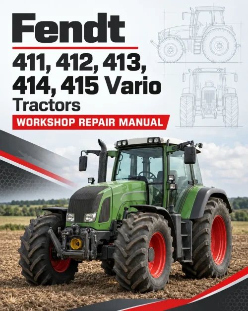 Fendt 411, 412, 413, 414, 415 Vario COM III Tractors Workshop Repair Manual Fendt 411, 412, 413, 414, 415 Vario COM III Tractors Workshop Repair Manual