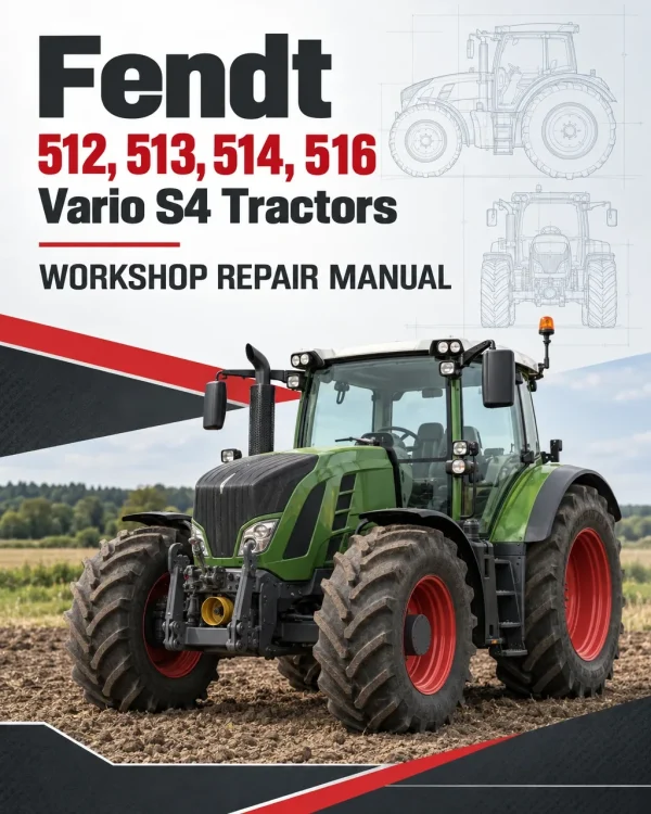Fendt 512, 513, 514, 516 Vario S4 Tractors Workshop Repair Manual Fendt 512, 513, 514, 516 Vario S4 Tractors Workshop Repair Manual
