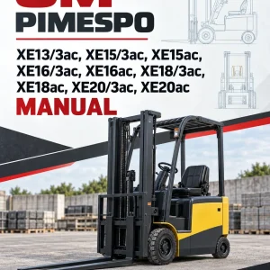 OM Pimespo XE13/3ac, XE15/3ac, XE15ac, XE16/3ac, XE16ac, XE18/3ac, XE18ac, XE20/3ac, XE20ac Manual