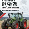 Fendt 714, 716, 718, 720, 722, 724 Vario Gen6 Tractors Workshop Repair Manual