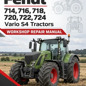Fendt 714, 716, 718, 720, 722, 724 Vario S4 Tractors Workshop Repair Manual Fendt 714, 716, 718, 720, 722, 724 Vario S4 Tractors Workshop Repair Manual
