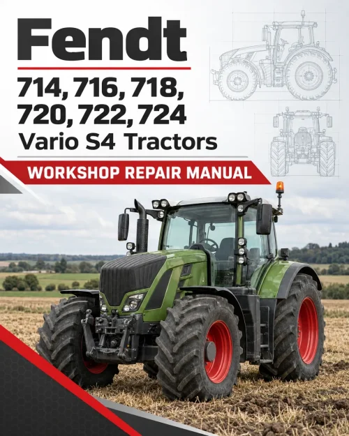 Fendt 714, 716, 718, 720, 722, 724 Vario S4 Tractors Workshop Repair Manual Fendt 714, 716, 718, 720, 722, 724 Vario S4 Tractors Workshop Repair Manual
